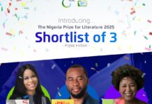 May, Obioma, Olugbile Emerge As Finalists Of The Nigeria Prize For Literature, 2025